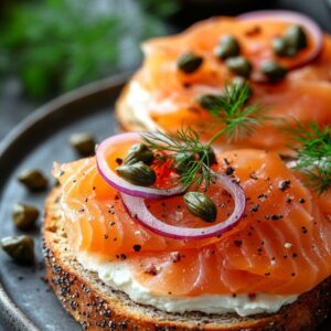Scrambled Eggs & Smoked Salmon