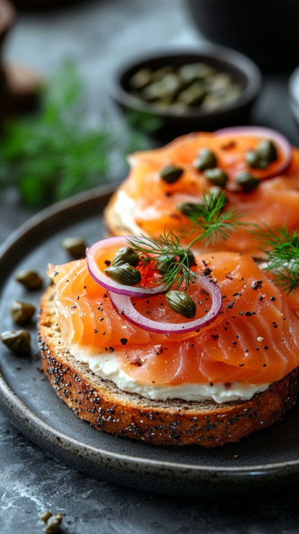 Scrambled Eggs & Smoked Salmon