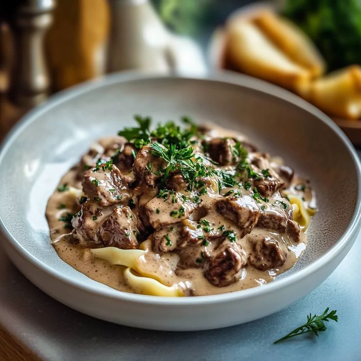 Bife Stroganoff