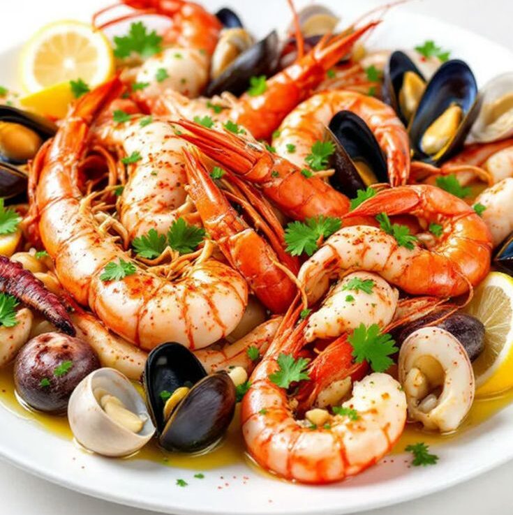 Espetada de Mariscos