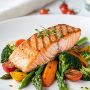 Organic Salmao, Grelhado ou Cozido com Hollandaise